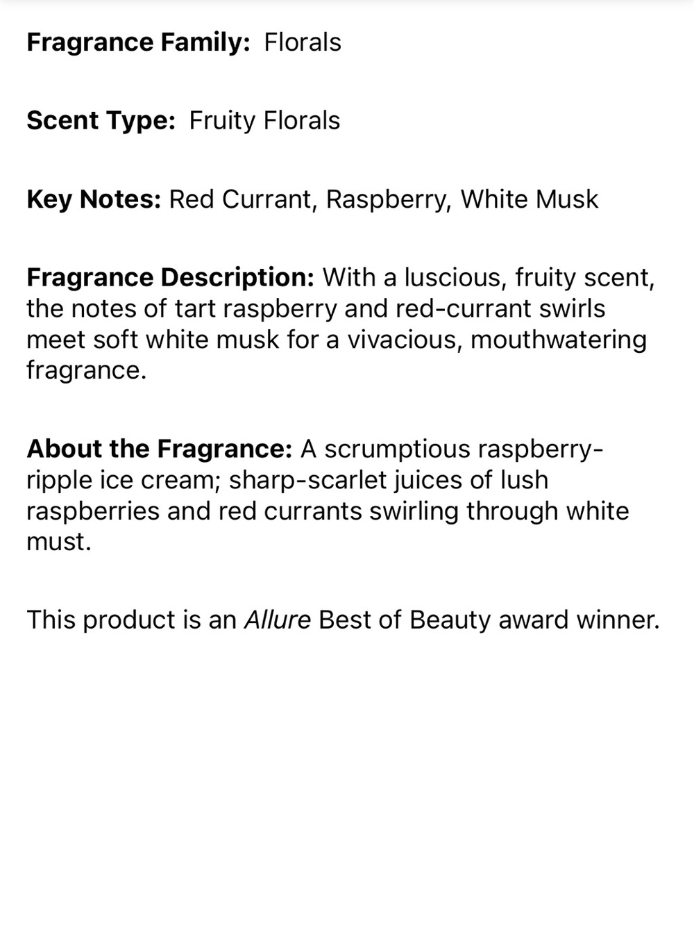 Jo Malone Raspberry Ripple - Picture 2 of 2